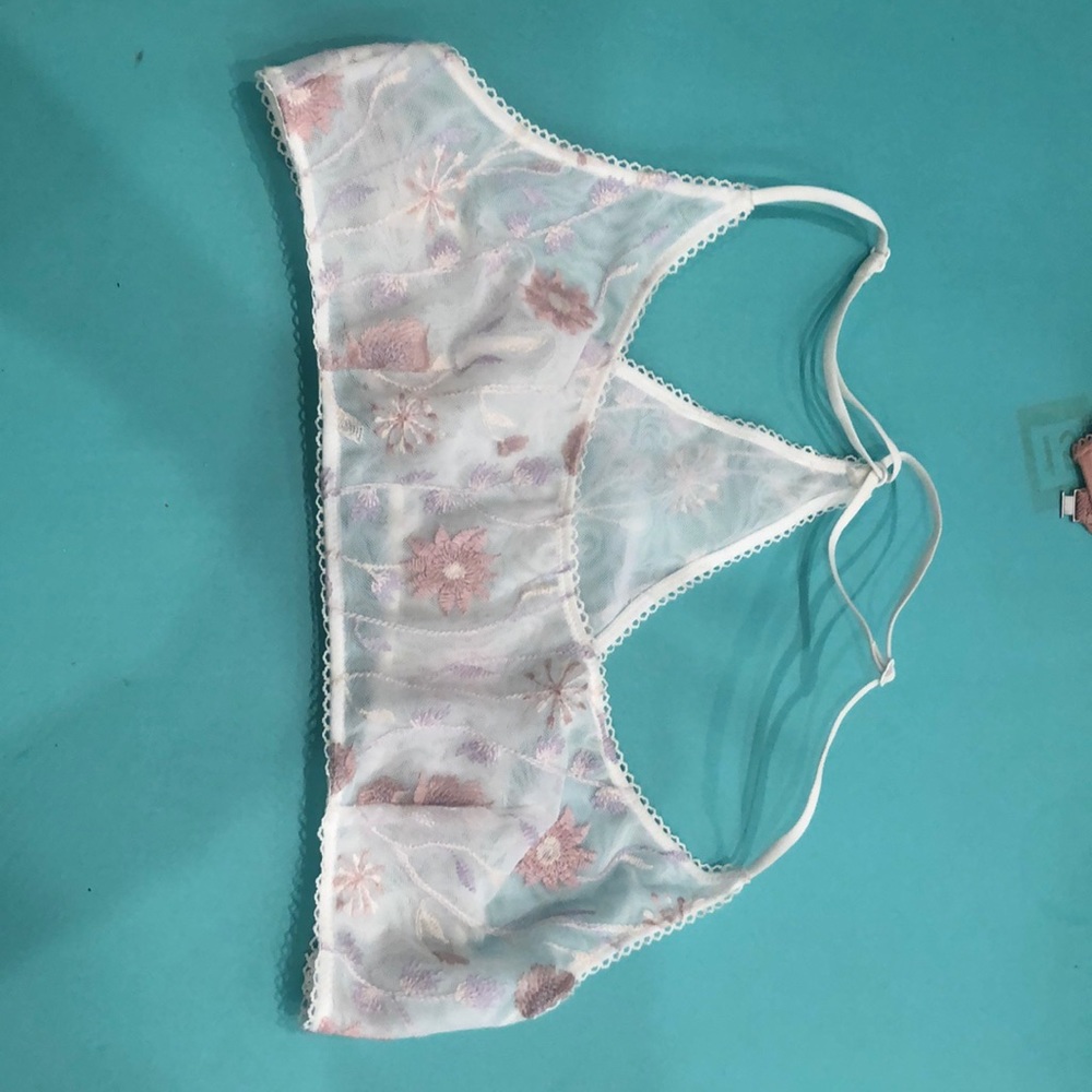 Free people sport lace bra